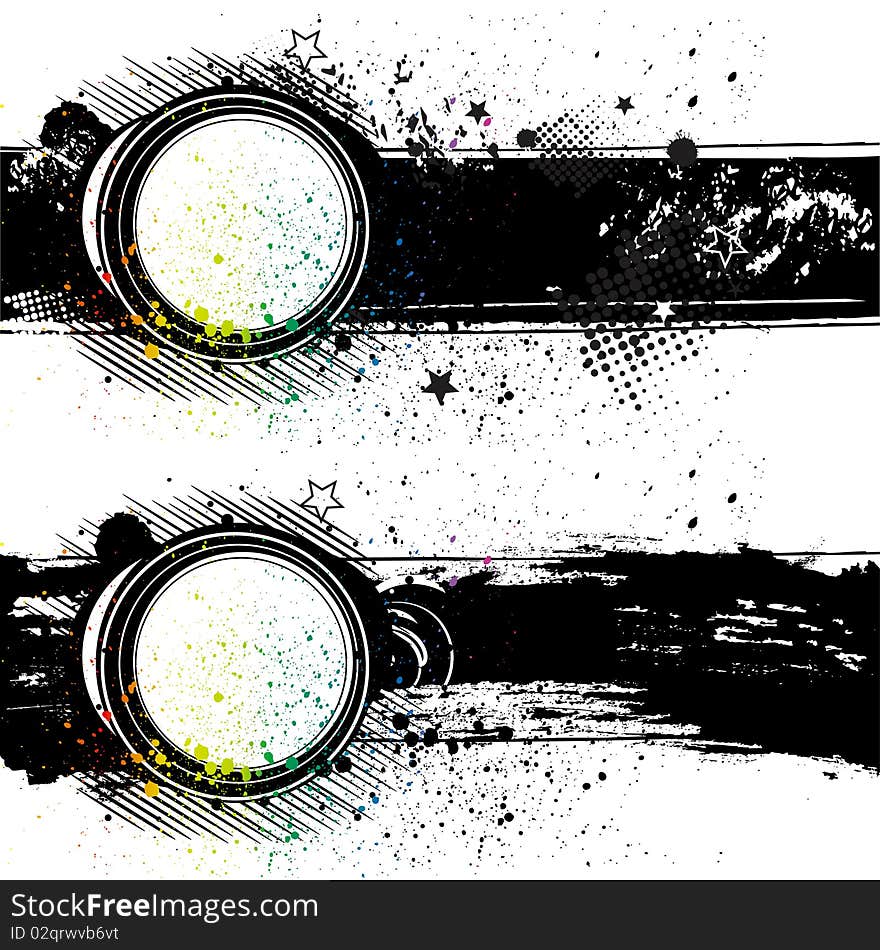 illustration-grunge ink background