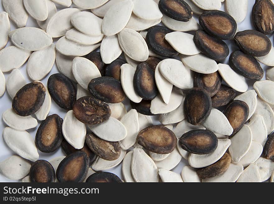 Watermelon seeds.