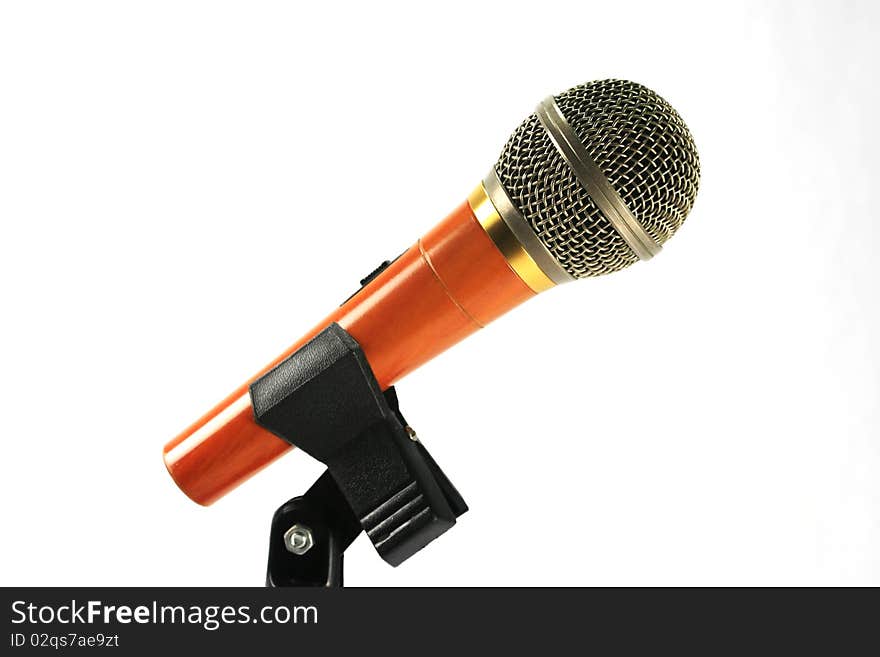 Fresh garden microphone on bright background Photo taken on:2010