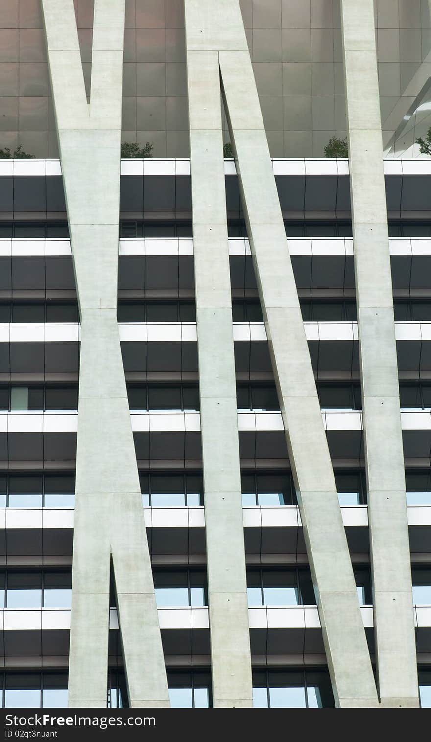 A High Rise Office Building with Open Air Greenery to Improve the Environment Quality of Workplace