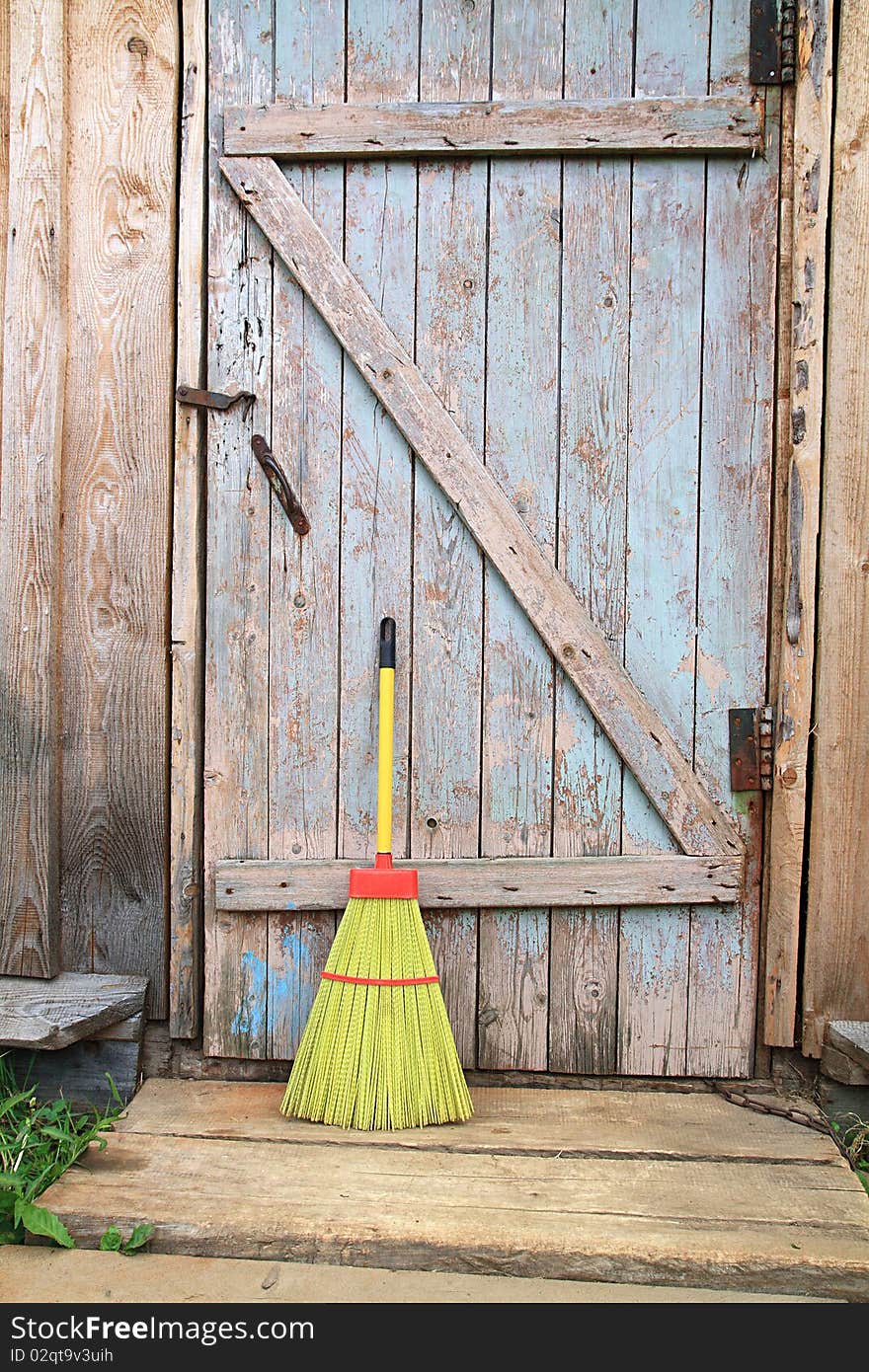 New broom on old porch