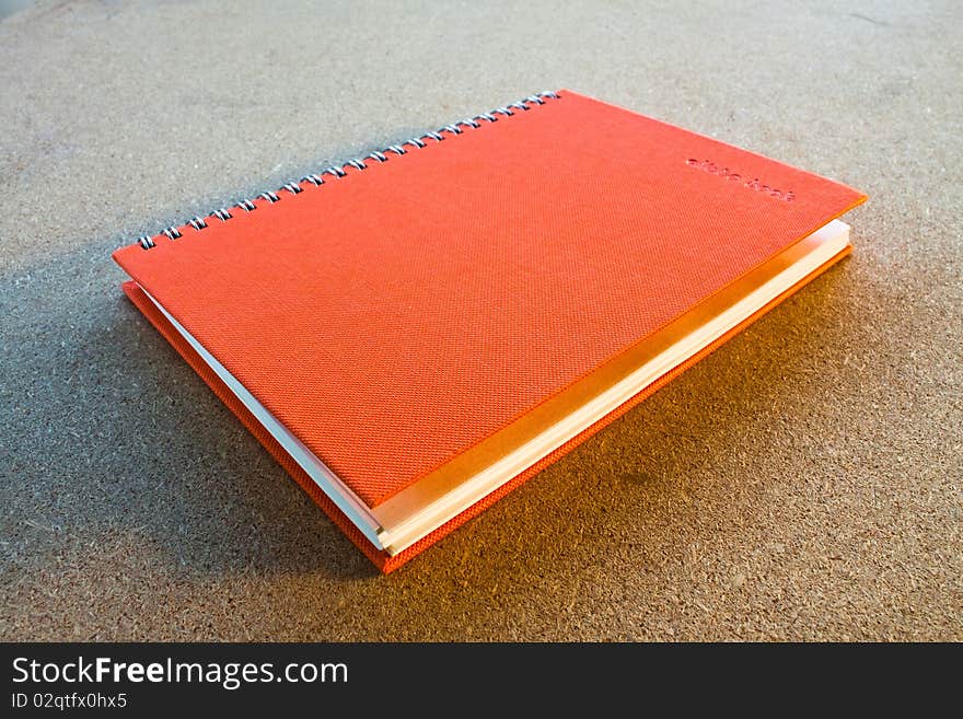 Orange Notebook