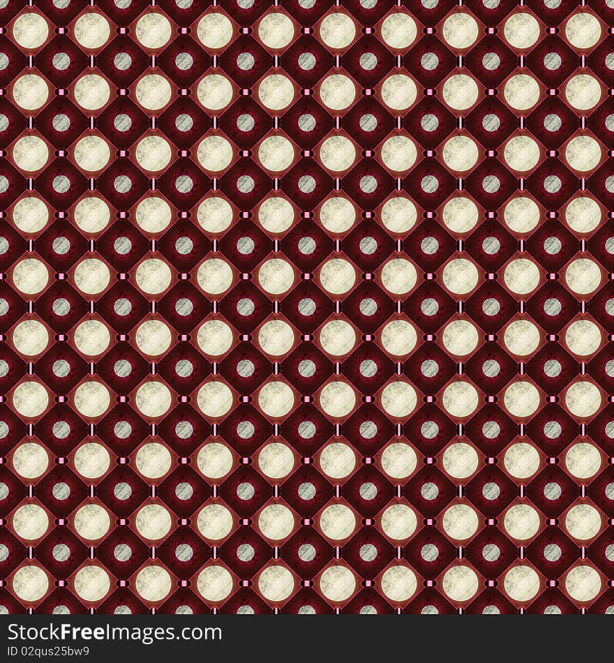 Seamless background for wallpaper or textile with classy patterns