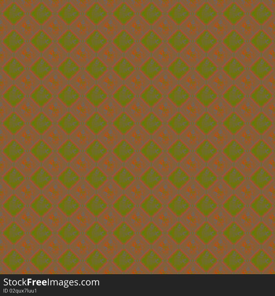 Seamless background for wallpaper or textile with classy patterns