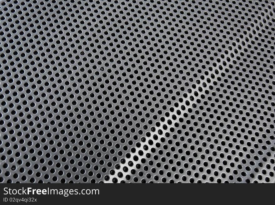 Black & White Metal Background