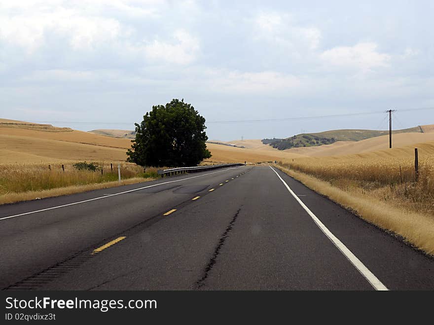 HIGHWAY IN OREGON STATE / OREGON STATE / USA . American highway scenic 29 July 2010 (PHOTO BY FRANCIS JOSEPH DEAN / DEAN PICTURES). HIGHWAY IN OREGON STATE / OREGON STATE / USA . American highway scenic 29 July 2010 (PHOTO BY FRANCIS JOSEPH DEAN / DEAN PICTURES)