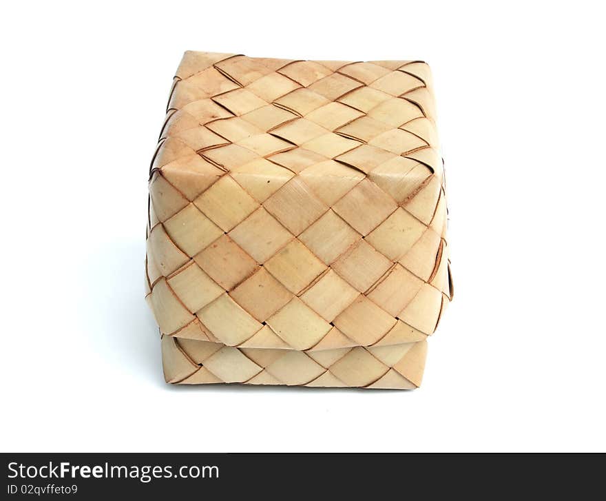 Box make with nature weave