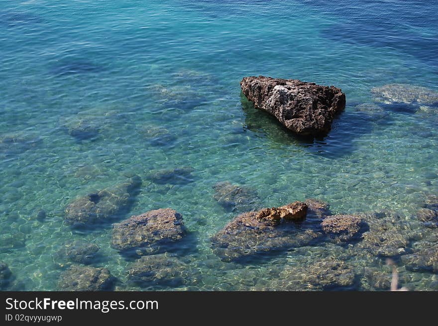 Rock and sea