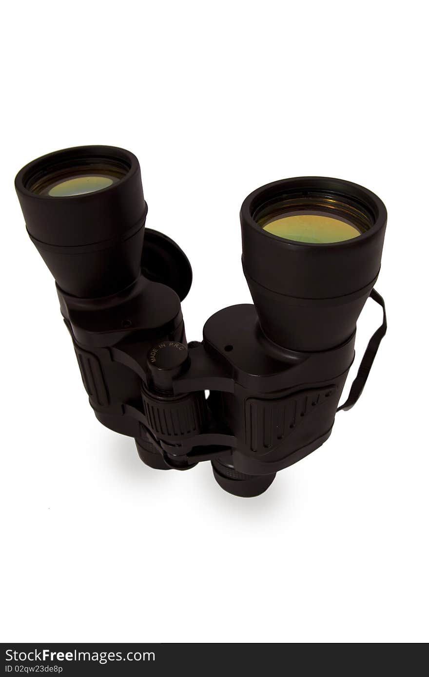 Optic binoculars lens look technology black