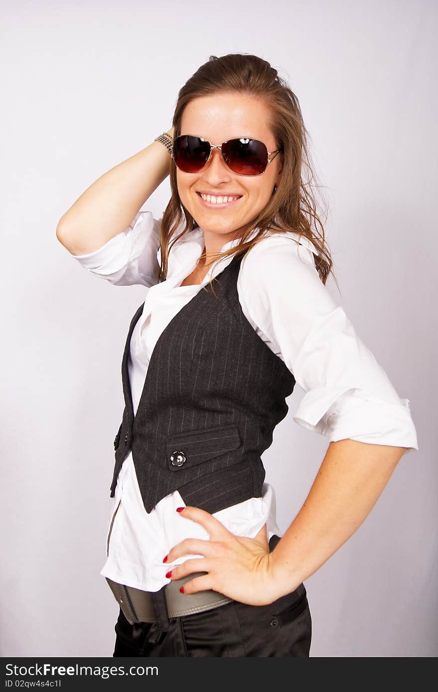 Businesswoman In Sunglasses