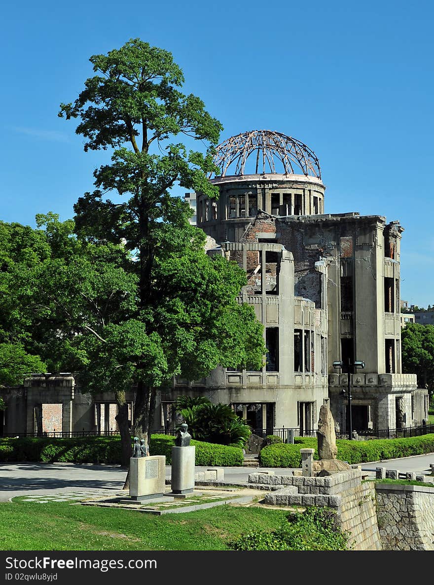 Hiroshima japan atomic bomb dome. Hiroshima japan atomic bomb dome