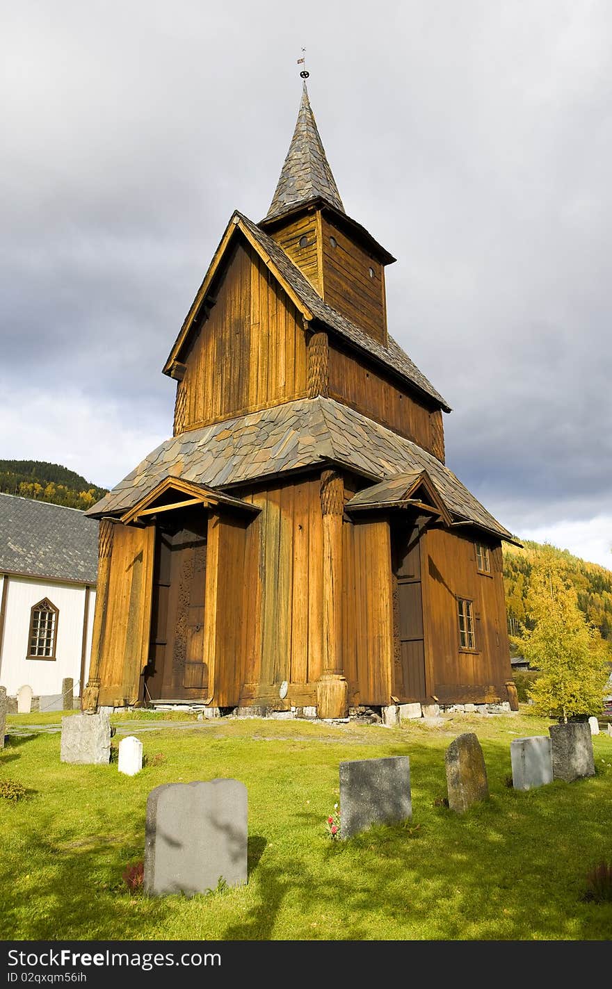 Church of Torpo Stavkirke, Norway. Church of Torpo Stavkirke, Norway