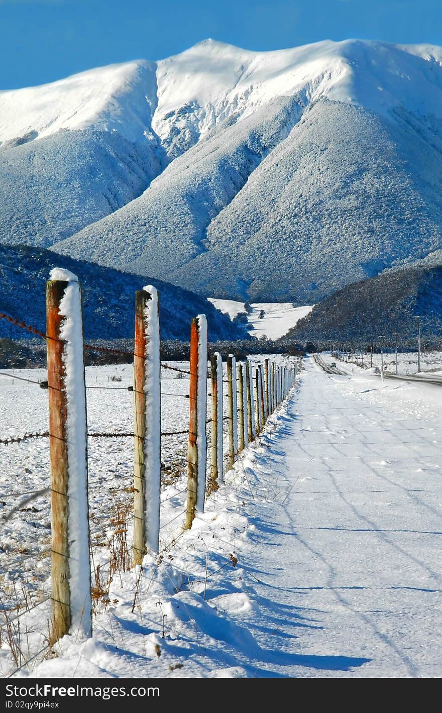 The Road To Lake Rotoiti, New Zealand