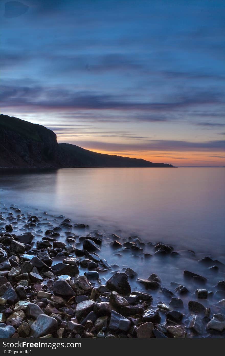 Popov Island, Sunset