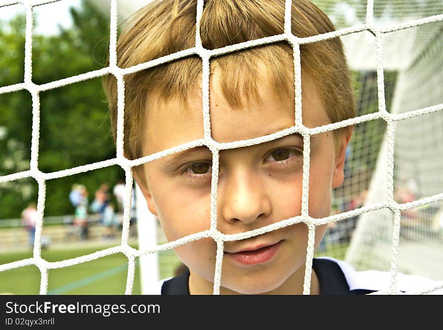 Young Soccer Player