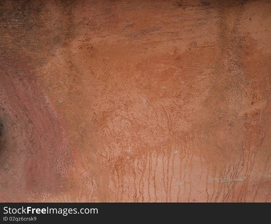 Detail of plastered wall from a temple in Thailand. Detail of plastered wall from a temple in Thailand