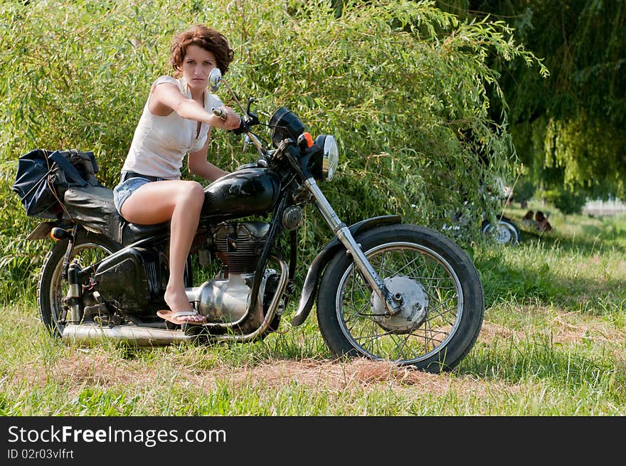 Motorcycle Girl