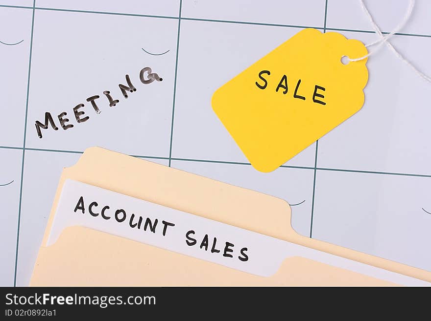 Account sales folder