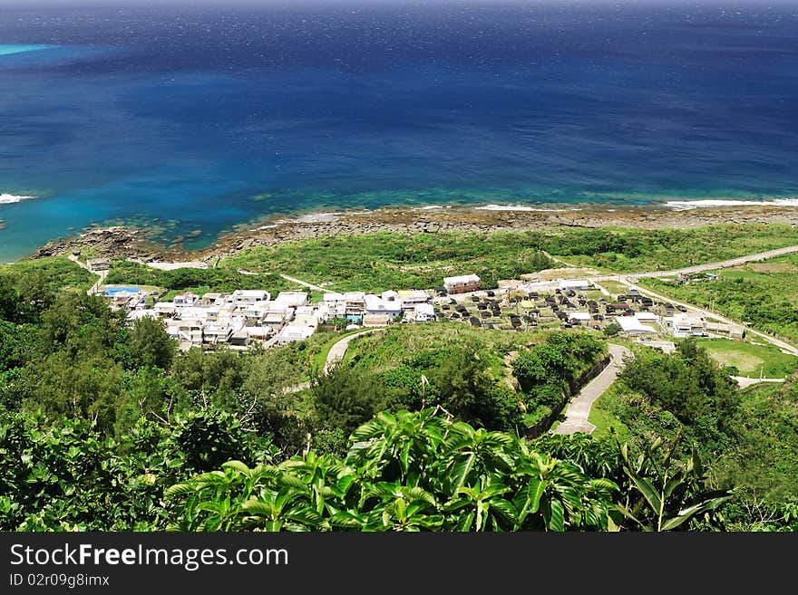 Seven color sea in Lanyu