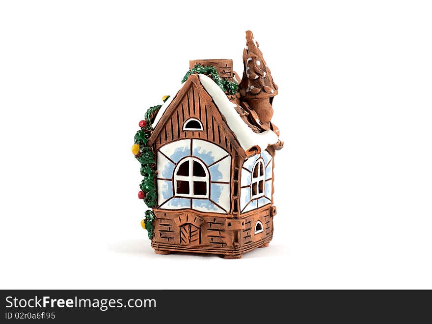 Molar christmas house decoration