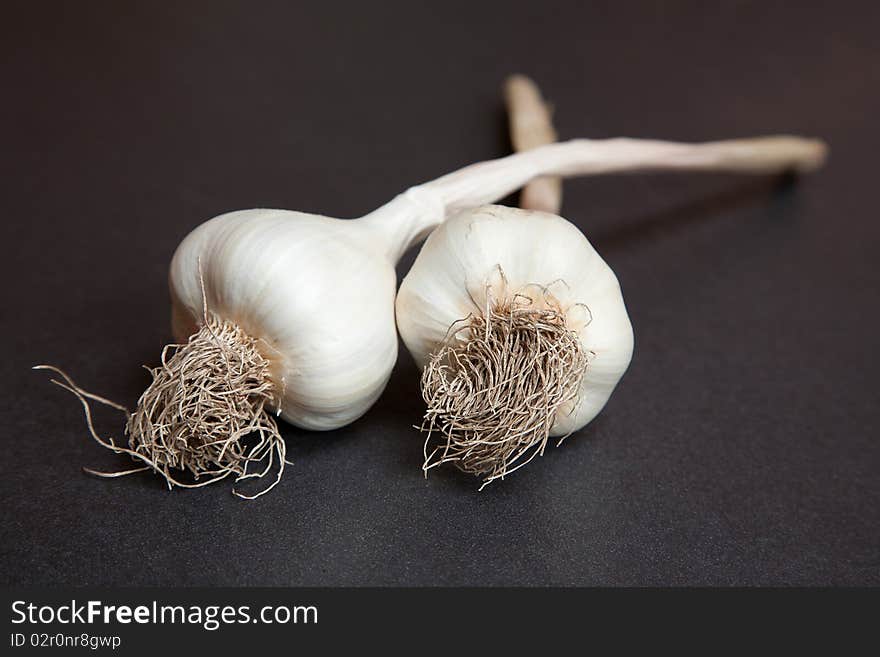 Two Garlic Bulbs