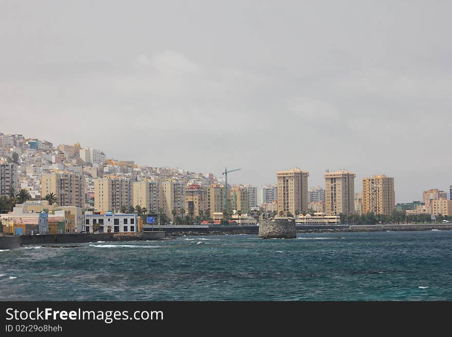 Hotel and resorts at Las Palmas de Gran Canaria. Hotel and resorts at Las Palmas de Gran Canaria