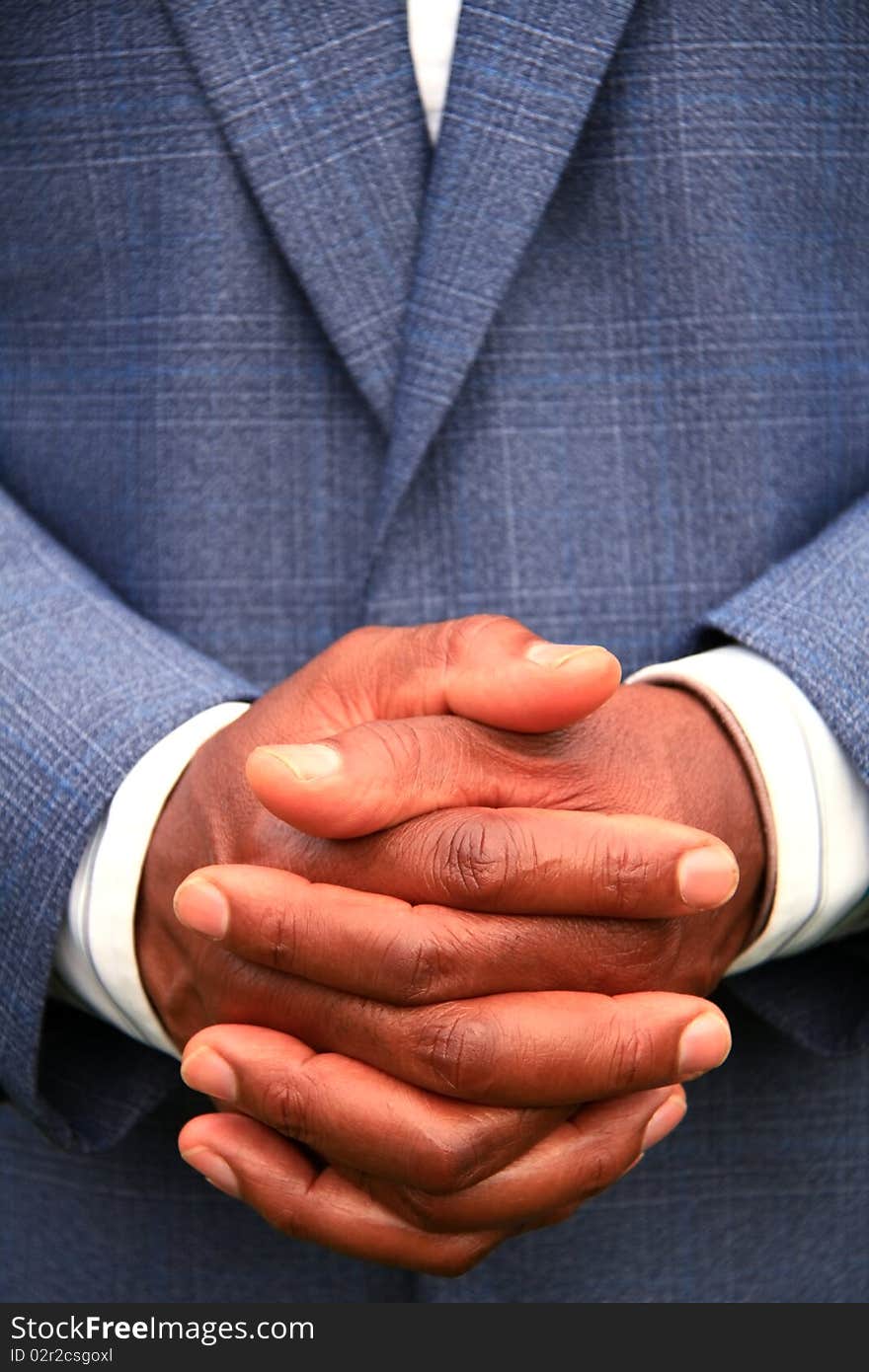 Image of a hand taken in day light. Image of a hand taken in day light