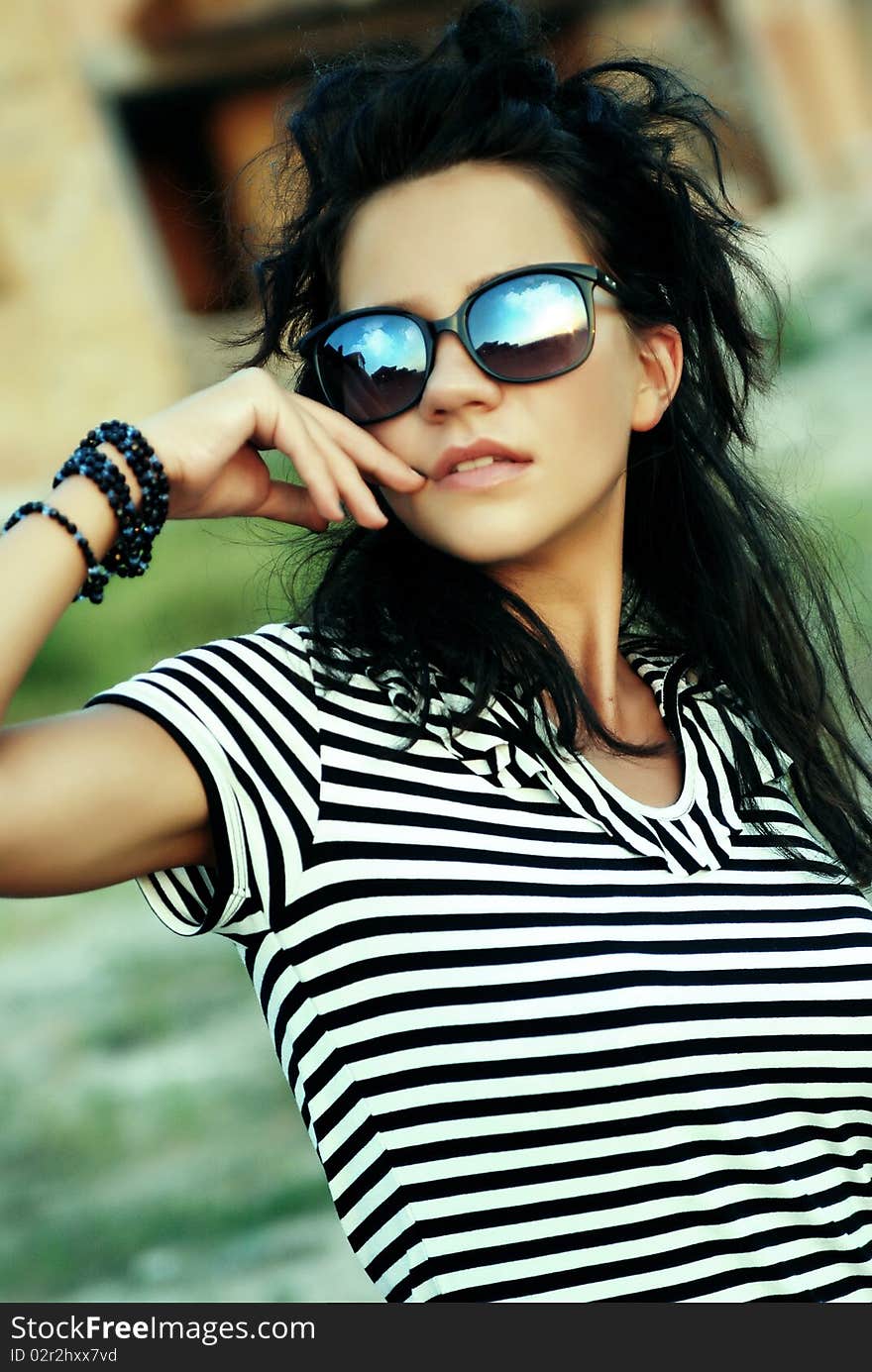 Woman In Sunglasses