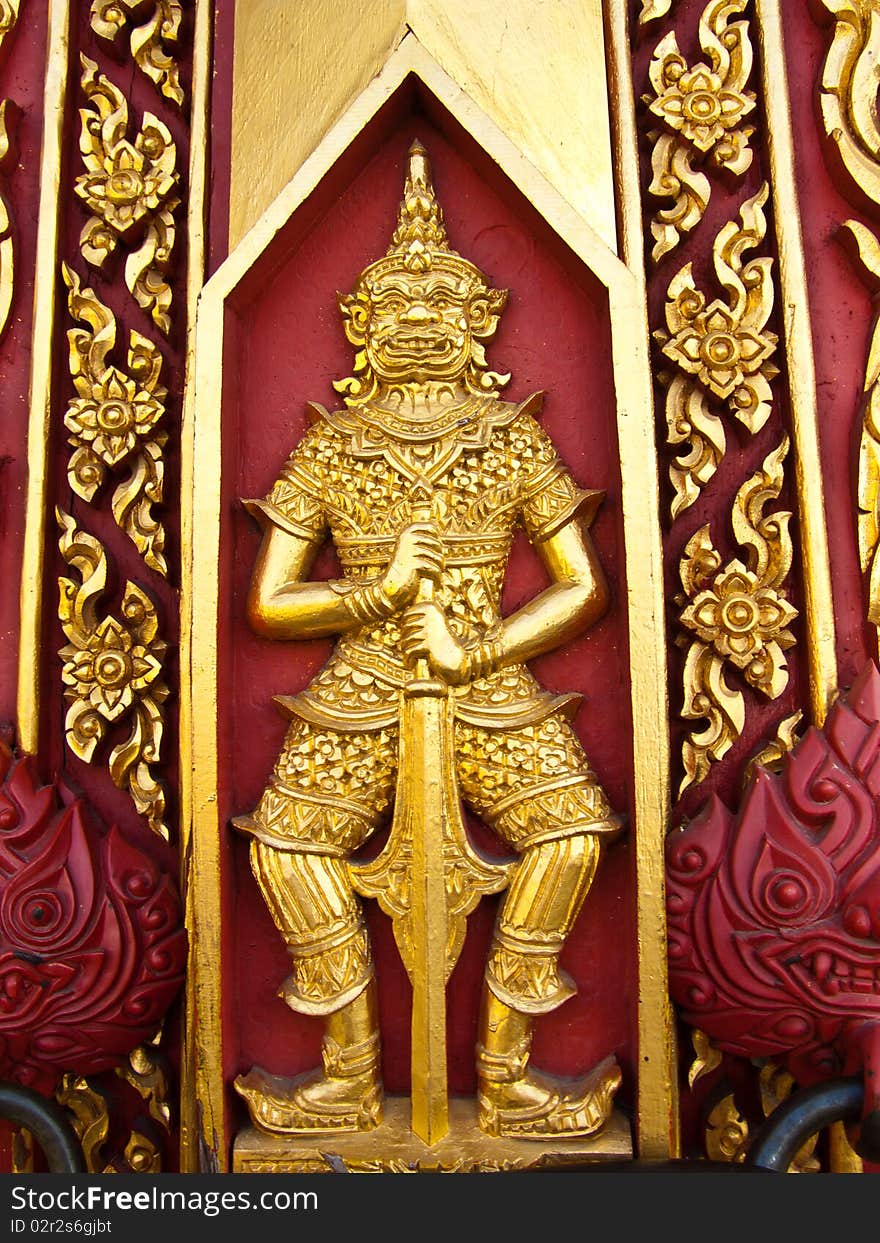 Buddhism and temple in Thai