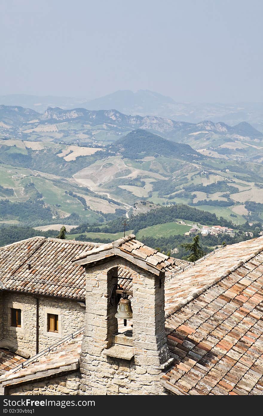 View of a Tuscan Landscape