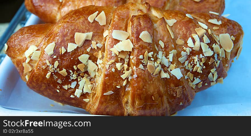 Croissant With Almonds