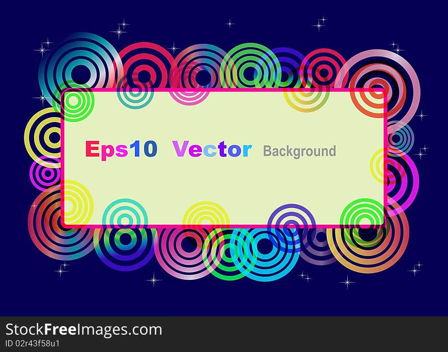 Eps10 vector card.