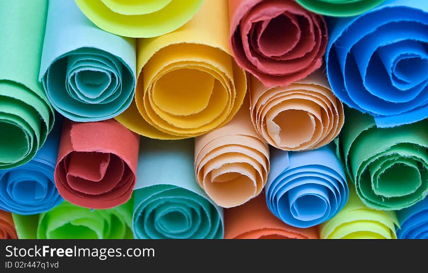 Multicolour papers.Abstract background.Concept.