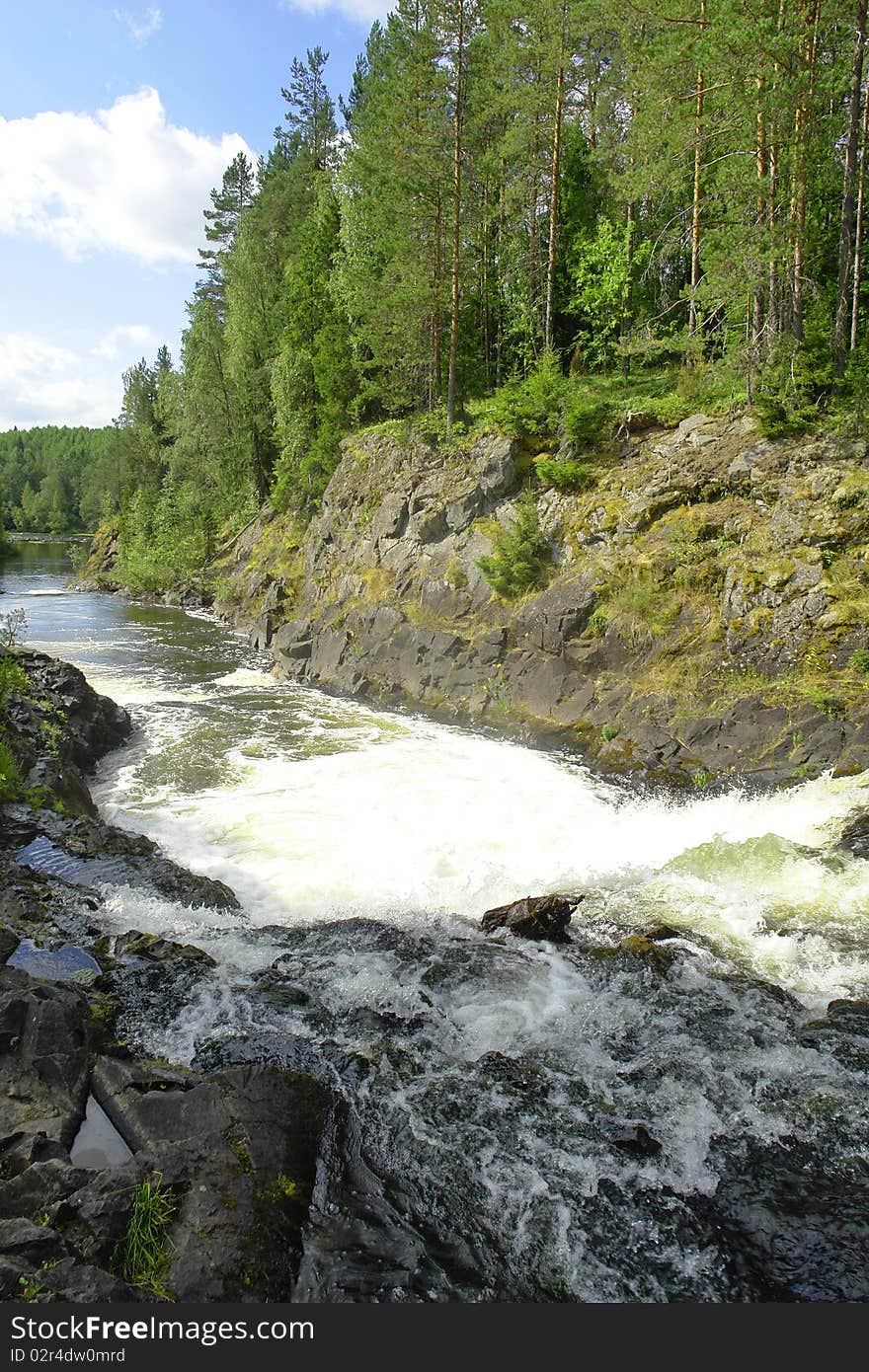 The river Kivach