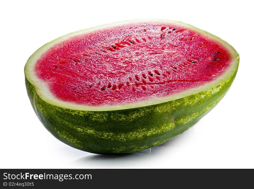 Fresh juisy watermelon isolated