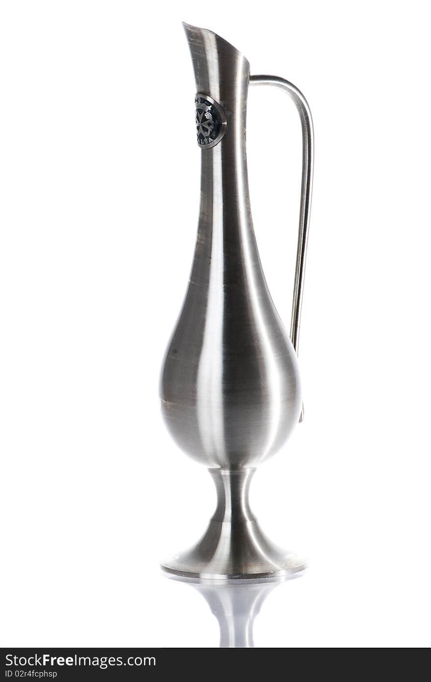 Stylish Thin Metal Vase