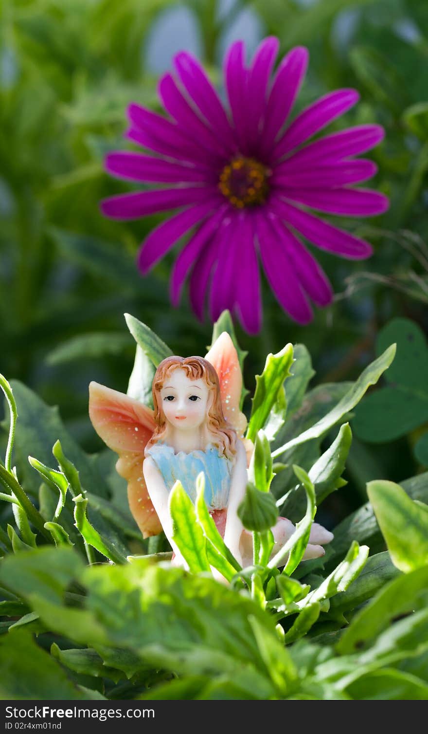 Fairy On Vegetation