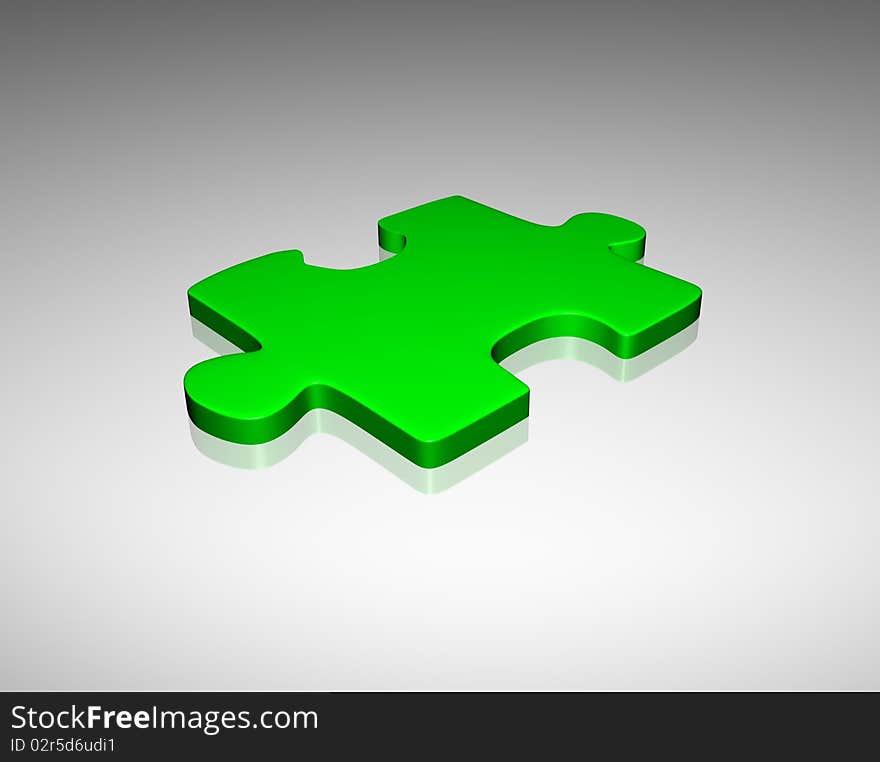 Green puzzle