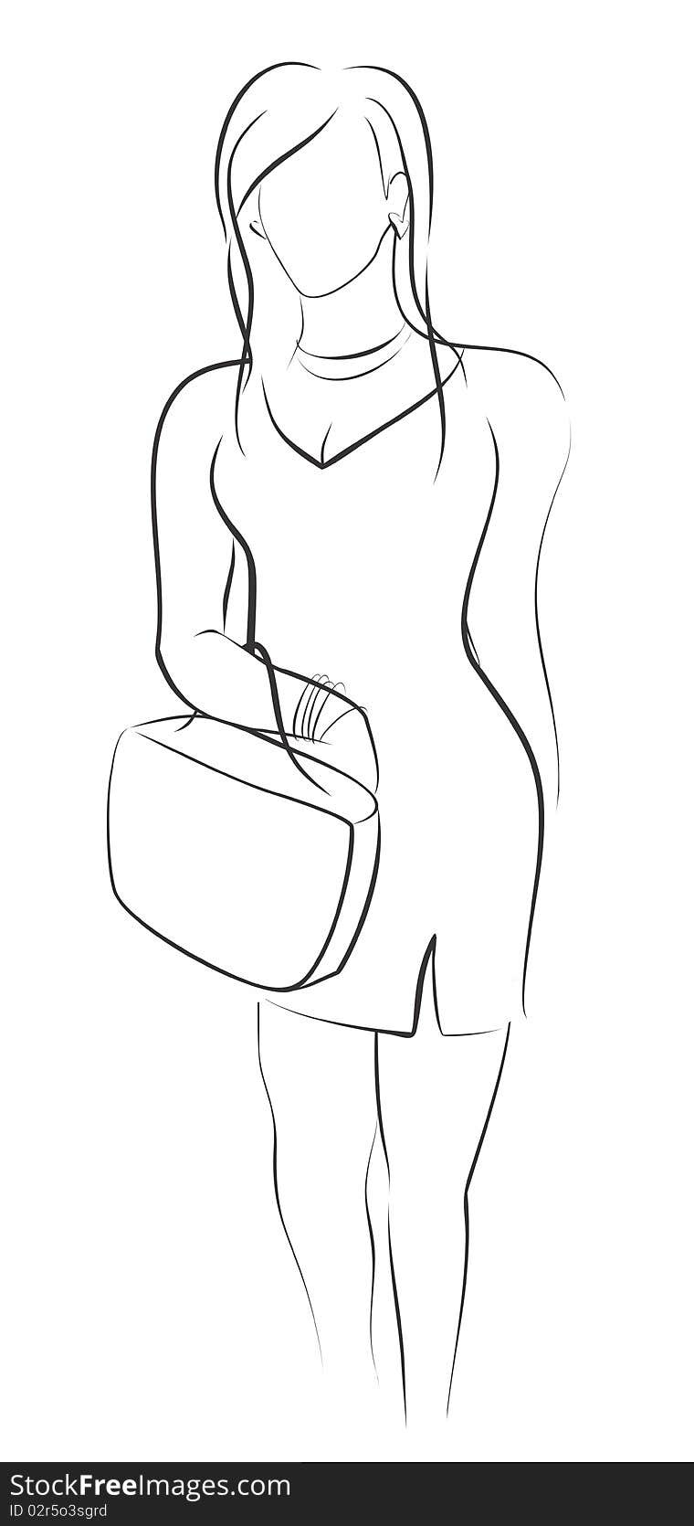 Girl With Bag