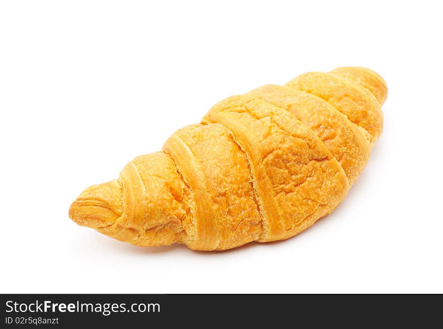 Fresh Croissant Isolated