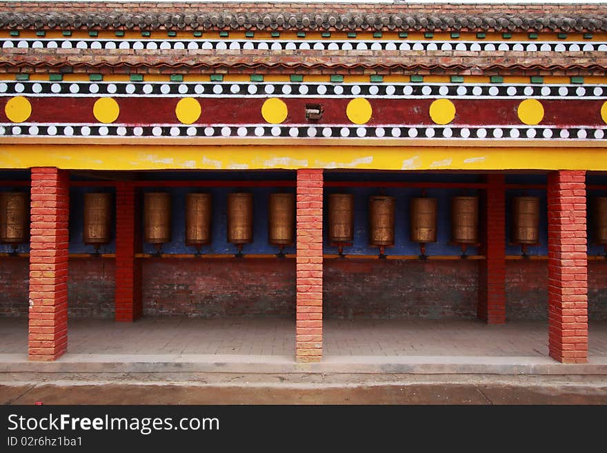 Tibetan Prayer Wheels