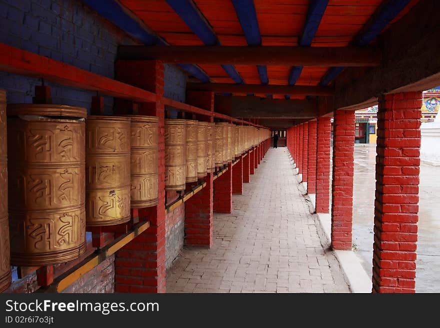 Tibetan Prayer Wheels