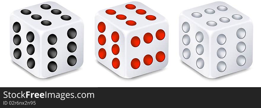 Dices for dribbling