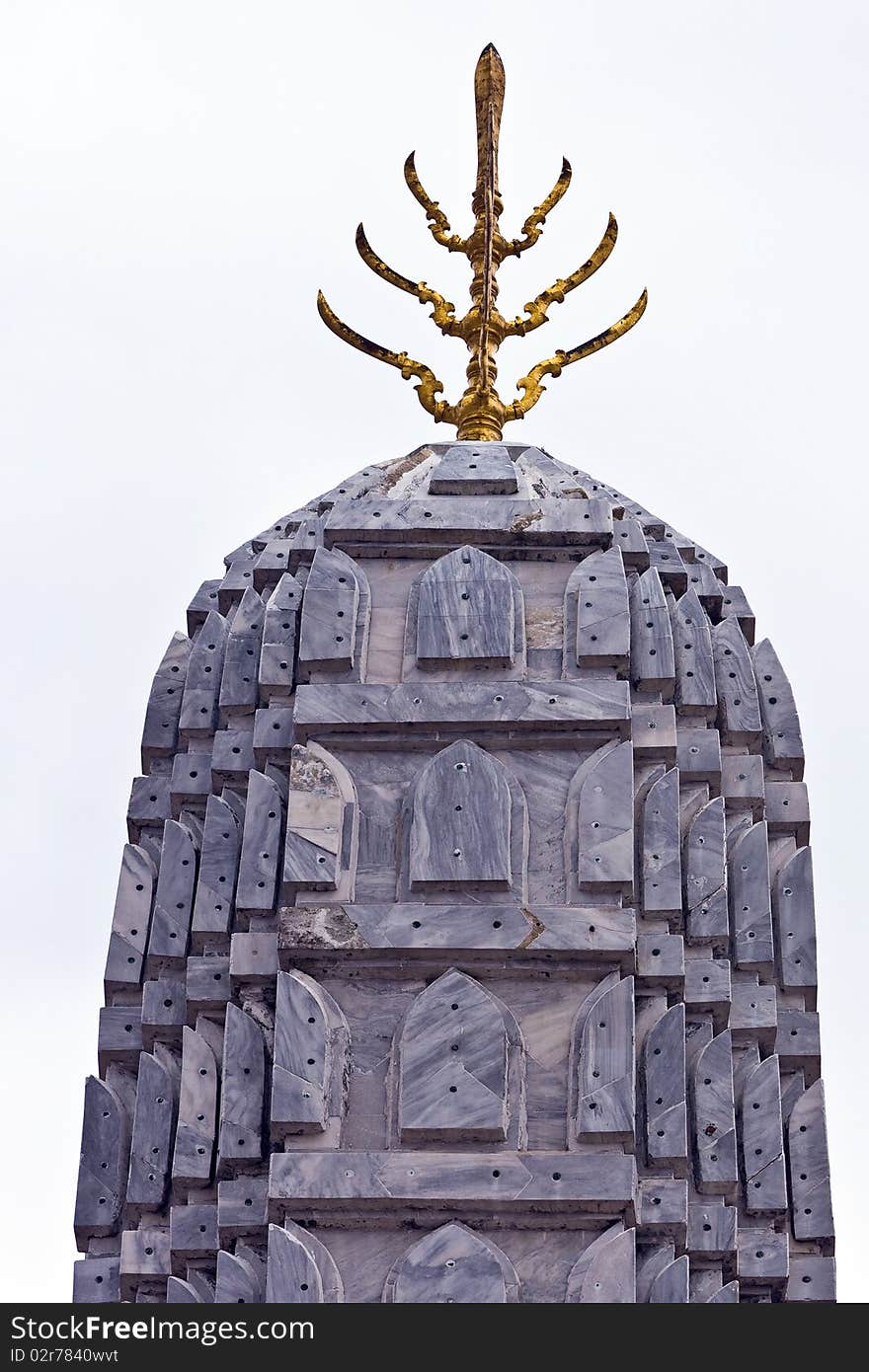 Hindu style Tower at Wat Phra Keow Temple. Hindu style Tower at Wat Phra Keow Temple