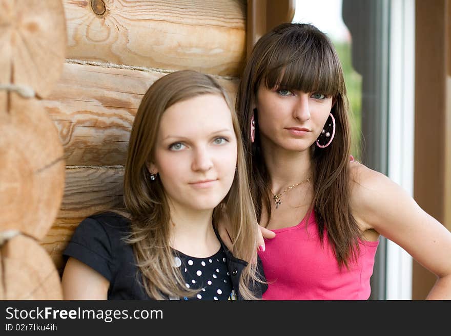 Girls On A Veranda