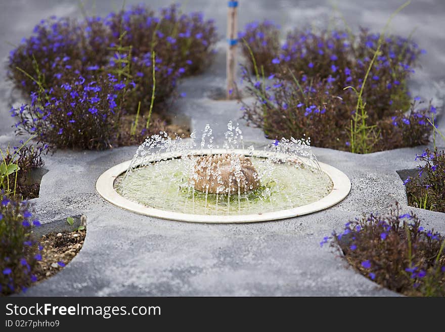 Fountain in miniature