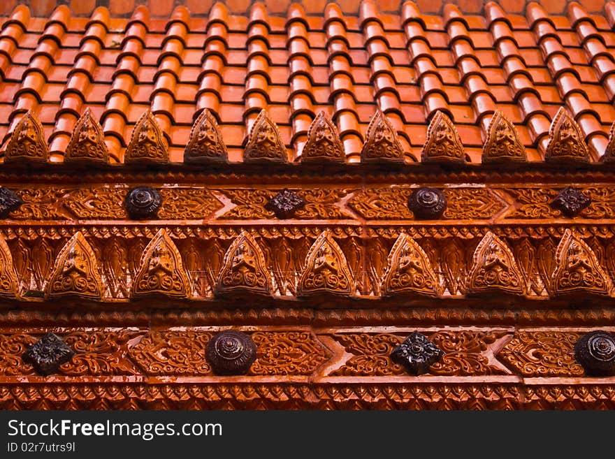 Thai Temple roof