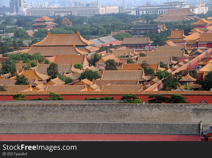 Forbidden City in Beijing, China