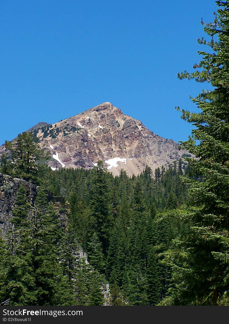 Brokeoff Mountain, Lassen Volcanic National Park. Brokeoff Mountain, Lassen Volcanic National Park