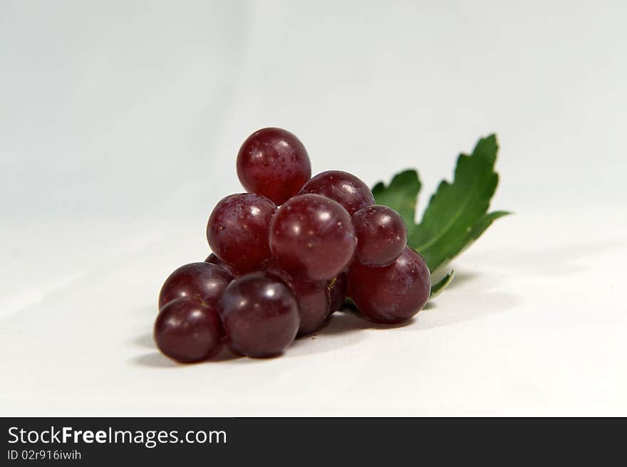 Bunch of red grape